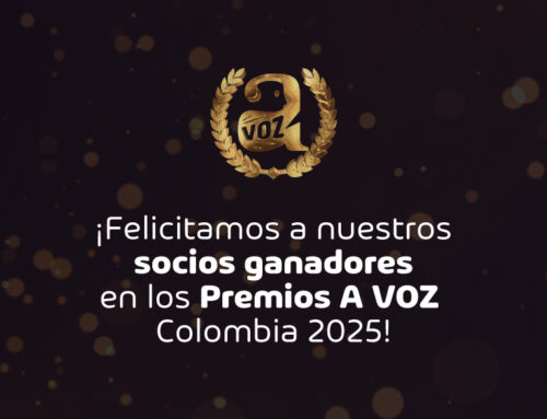 Chilevoces celebra a sus socios galardonados en los Premios A VOZ Colombia 2025